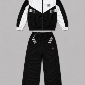SCF Z originals Black & White Tracksuit